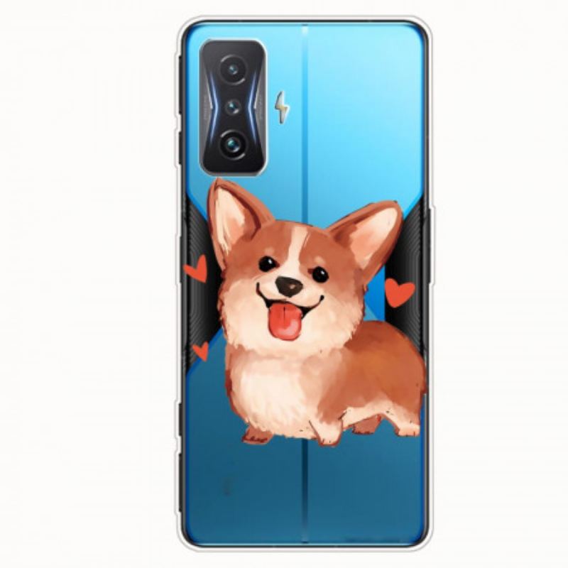 Coque Poco F4 GT Transparente Chien