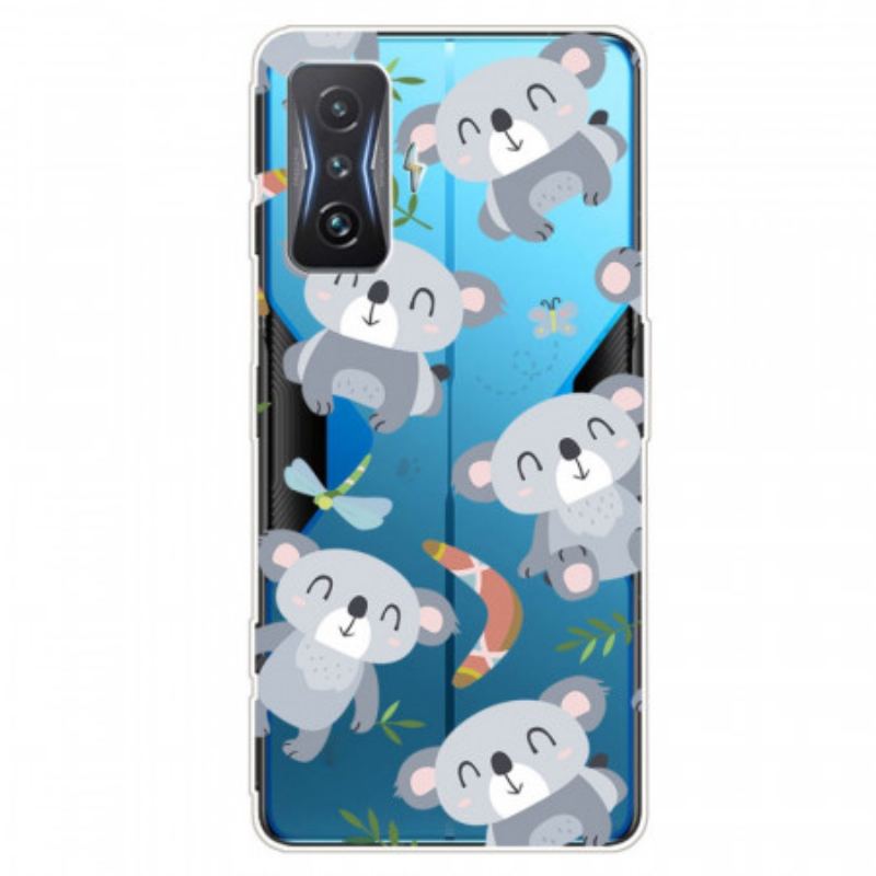 Coque Poco F4 GT Transparente Koalas