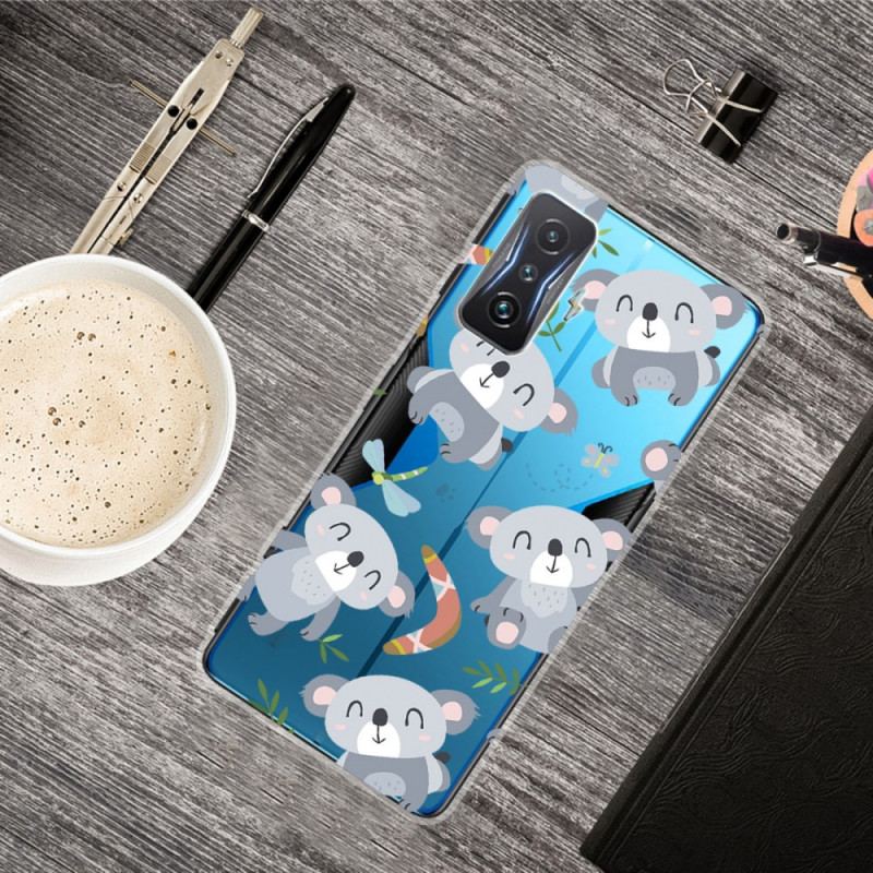 Coque Poco F4 GT Transparente Koalas