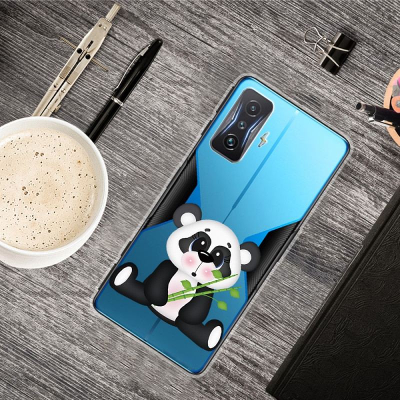 Coque Poco F4 GT Transparente Panda