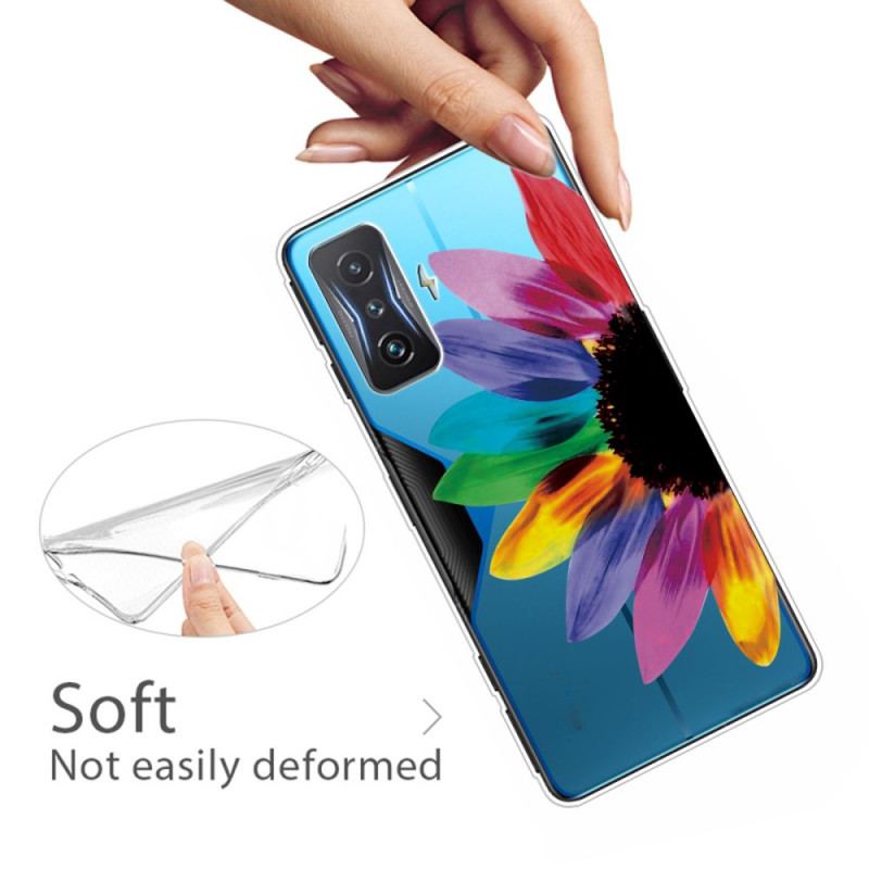 Coque Poco F4 GT Une Fleur