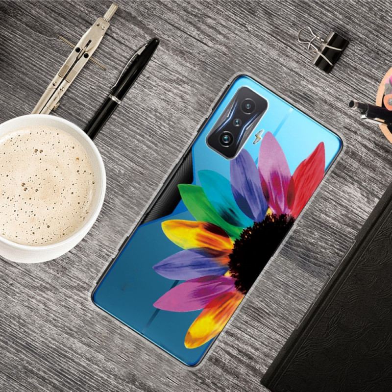 Coque Poco F4 GT Une Fleur