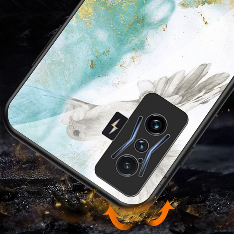 Coque Poco F4 GT Verre Trempé Marble