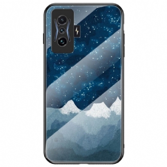 Coque Poco F4 GT Verre Trempé Motif