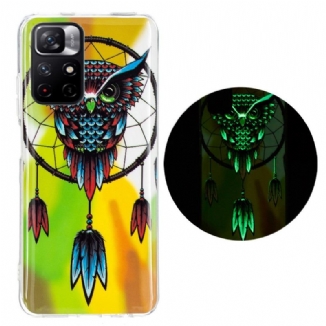 Coque Xiaomi Redmi Note 11 Pro Plus 5G Attrape Rêves Fluorescente