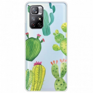 Coque Xiaomi Redmi Note 11 Pro Plus 5G Cactus Aquarelle