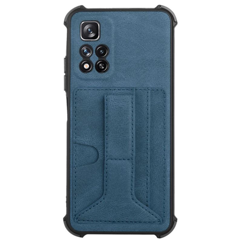 Coque Xiaomi Redmi Note 11 Pro Plus 5G Cuir Support et Porte-Cartes