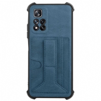 Coque Xiaomi Redmi Note 11 Pro Plus 5G Cuir Support et Porte-Cartes