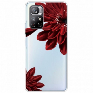 Coque Xiaomi Redmi Note 11 Pro Plus 5G Fleurs Rouges