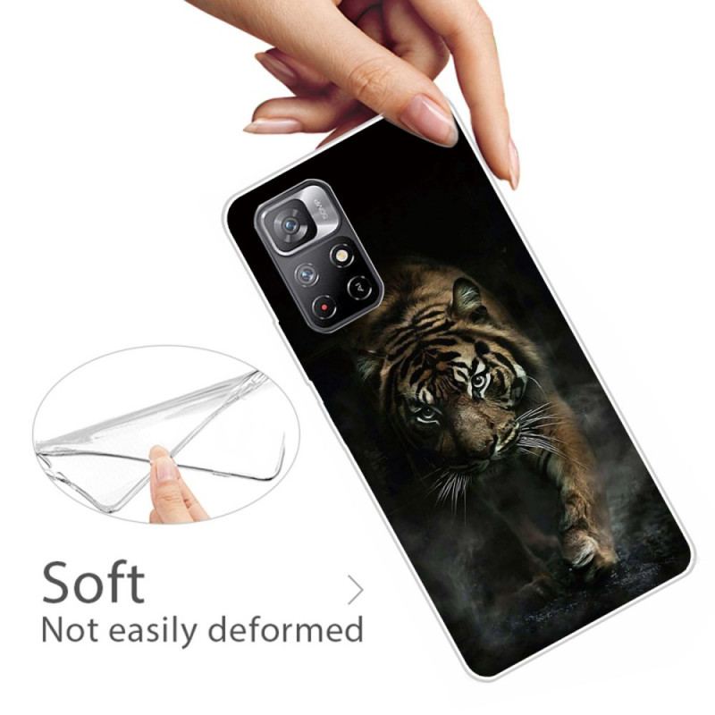 Coque Xiaomi Redmi Note 11 Pro Plus 5g Flexible Tigre