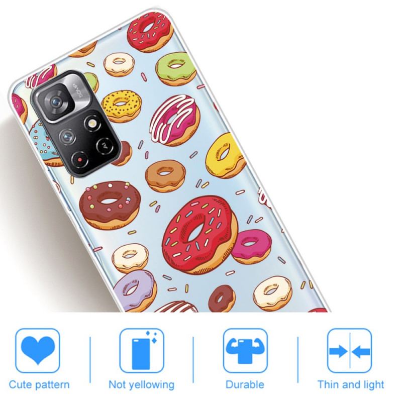 Coque Xiaomi Redmi Note 11 Pro Plus 5G Love Donuts