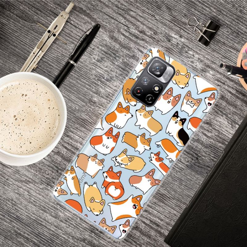 Coque Xiaomi Redmi Note 11 Pro Plus 5G Multiples Chiens