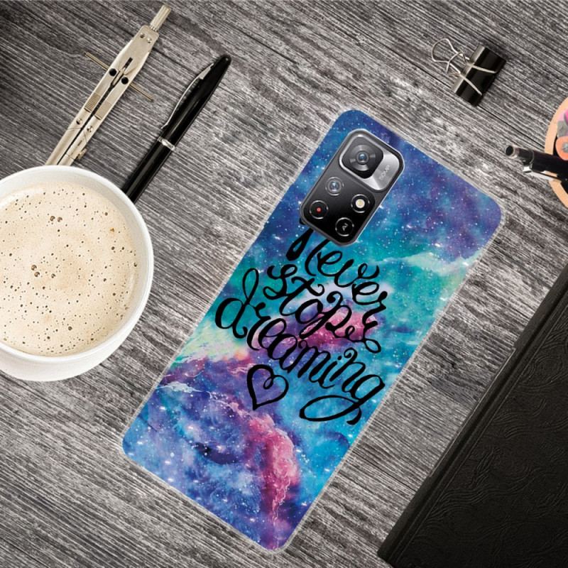 Coque Xiaomi Redmi Note 11 Pro Plus 5G Never Stop Dreaming