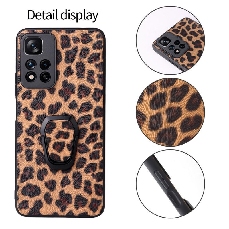 Coque Xiaomi Redmi Note 11 Pro Plus 5G Paillettes Anneau-Support