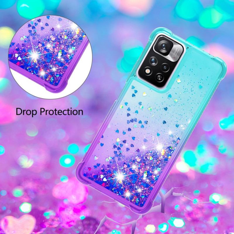 Coque Xiaomi Redmi Note 11 Pro Plus 5G Paillettes Color