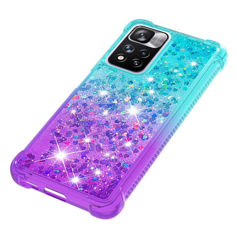 Coque Xiaomi Redmi Note 11 Pro Plus 5G Paillettes Color