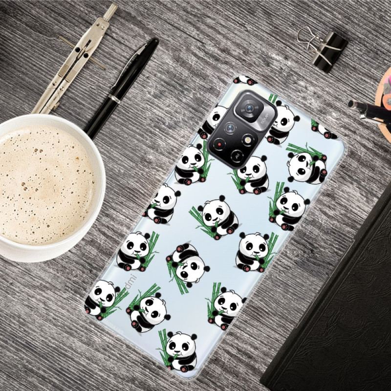 Coque Xiaomi Redmi Note 11 Pro Plus 5G Petits Pandas