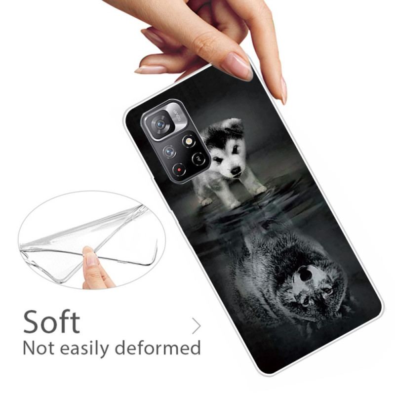 Coque Xiaomi Redmi Note 11 Pro Plus 5G Rêve de Chiot