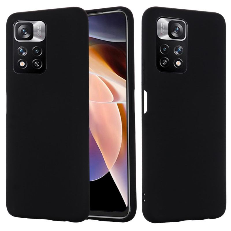 Coque Xiaomi Redmi Note 11 Pro Plus 5G Silicone Liquide avec Lanière