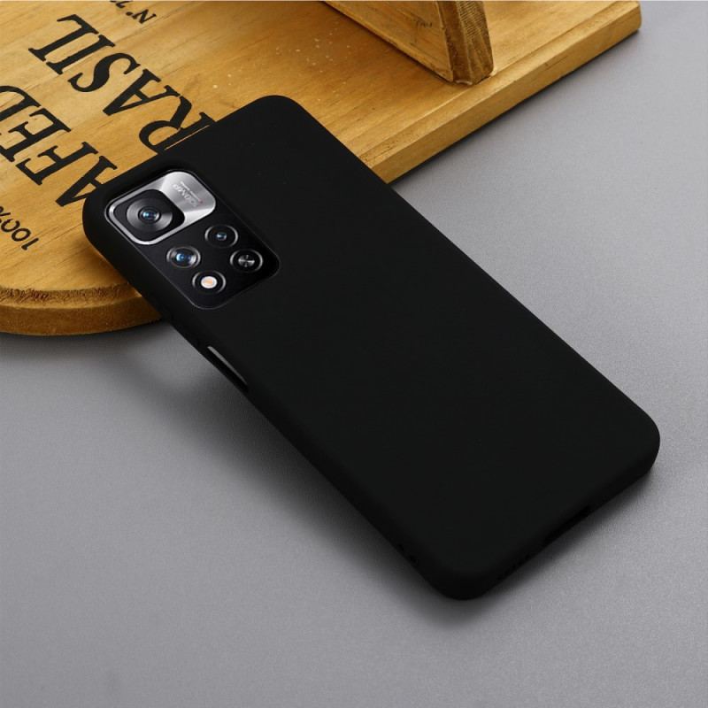 Coque Xiaomi Redmi Note 11 Pro Plus 5G Silicone Liquide avec Lanière