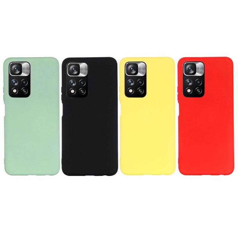 Coque Xiaomi Redmi Note 11 Pro Plus 5G Silicone Liquide avec Lanière