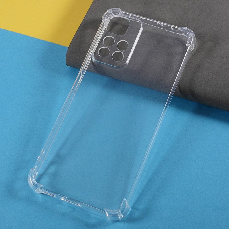 Coque Xiaomi Redmi Note 11 Pro Plus 5G Transparente Coins Renforcés