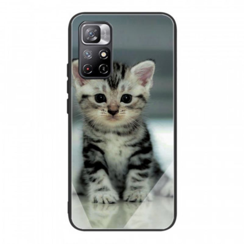 Coque Xiaomi Redmi Note 11 Pro Plus 5G Verre Trempé Chaton