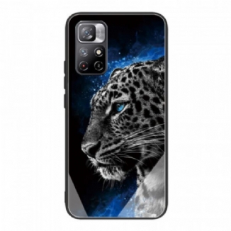 Coque Xiaomi Redmi Note 11 Pro Plus 5G Verre Trempé Face de Félin