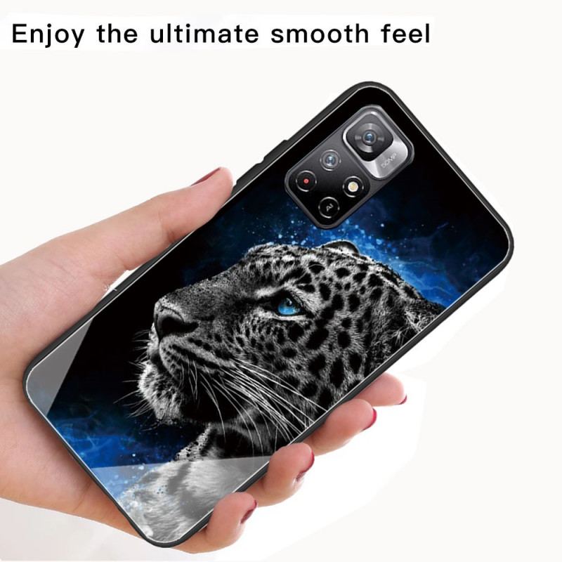 Coque Xiaomi Redmi Note 11 Pro Plus 5G Verre Trempé Face de Félin