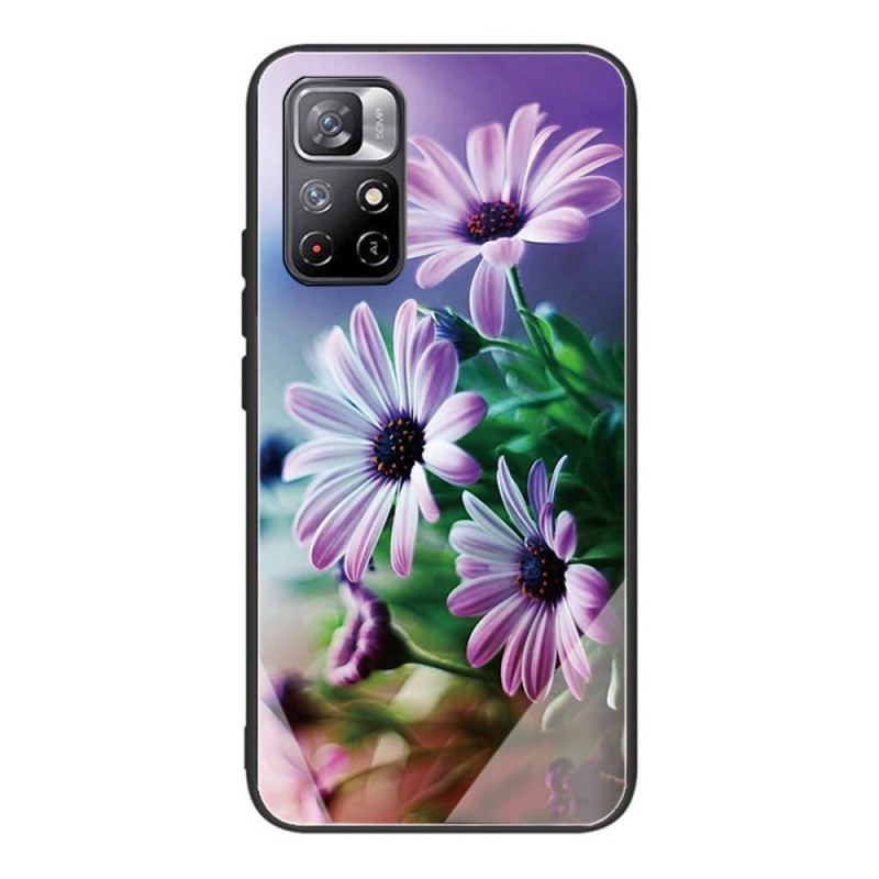 Coque Xiaomi Redmi Note 11 Pro Plus 5G Verre Trempé Fleurs