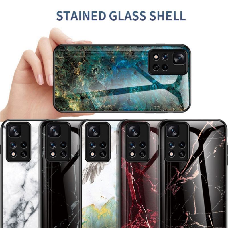 Coque Xiaomi Redmi Note 11 Pro Plus 5G Verre Trempé Marble Colors