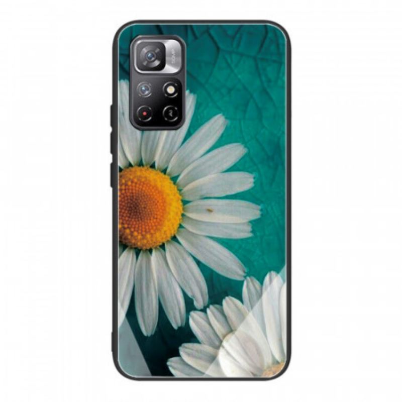 Coque Xiaomi Redmi Note 11 Pro Plus 5G Verre Trempé Marguerite