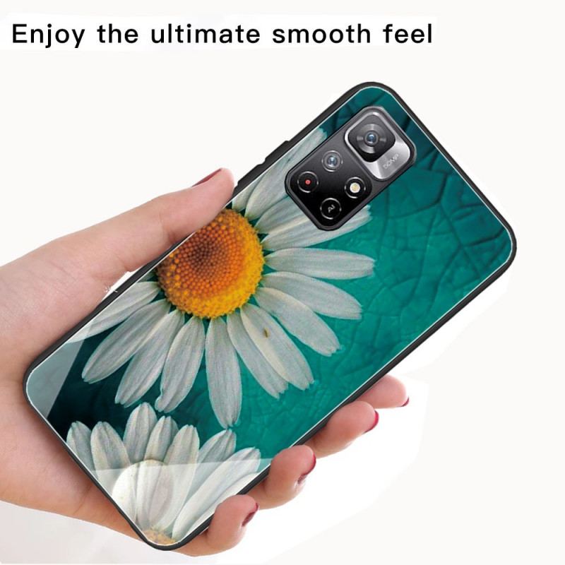 Coque Xiaomi Redmi Note 11 Pro Plus 5G Verre Trempé Marguerite