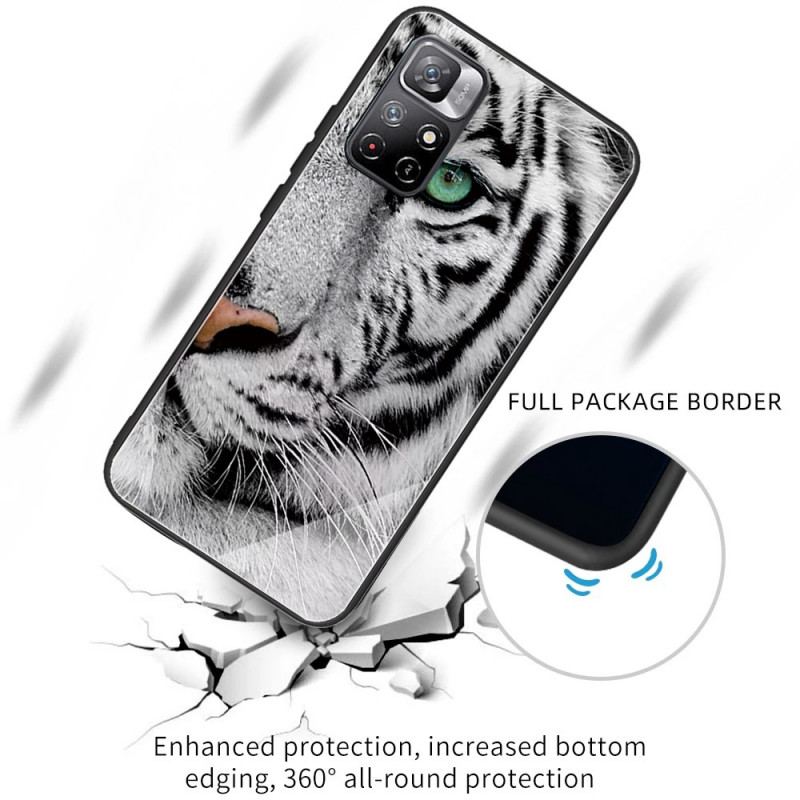 Coque Xiaomi Redmi Note 11 Pro Plus 5G Verre Trempé Tigre