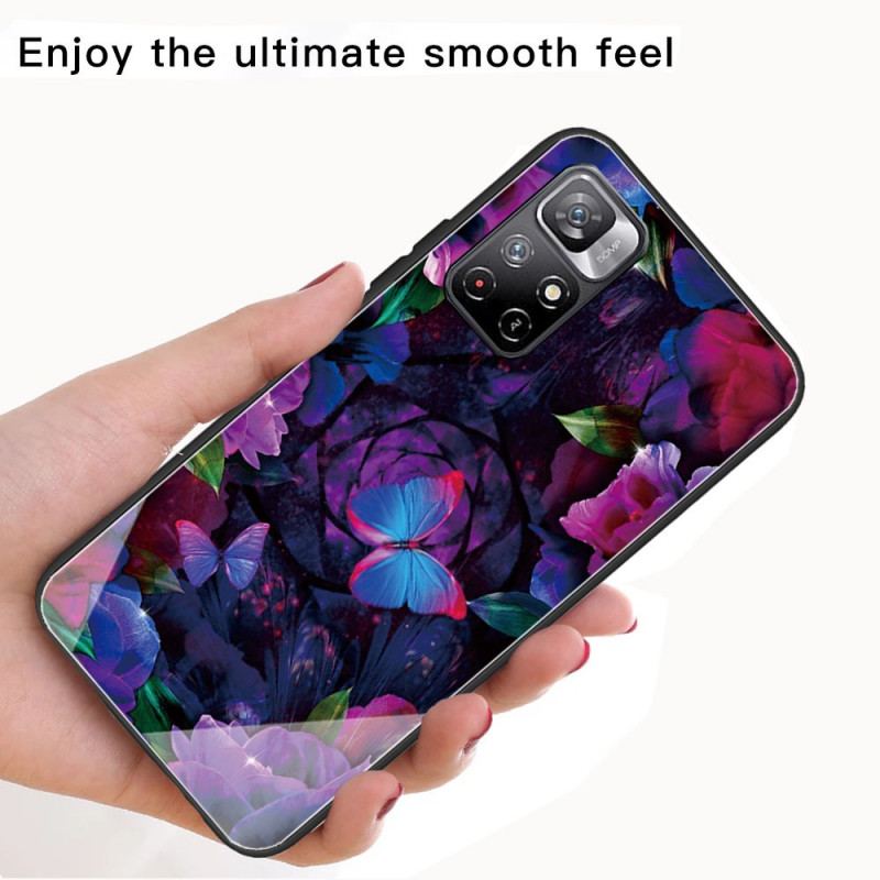 Coque Xiaomi Redmi Note 11 Pro Plus 5G Verre Trempé Variation Papillons