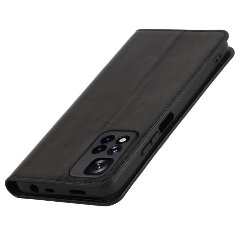 Flip Cover Xiaomi Redmi Note 11 Pro Plus 5G Cuir Véritable