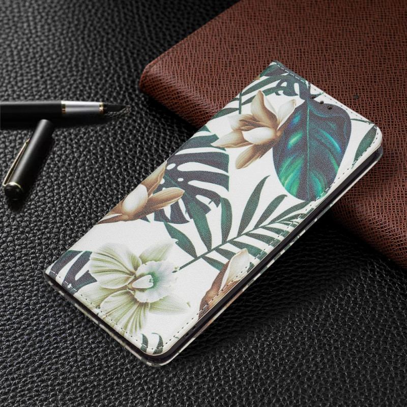 Flip Cover Xiaomi Redmi Note 11 Pro Plus 5G Feuilles