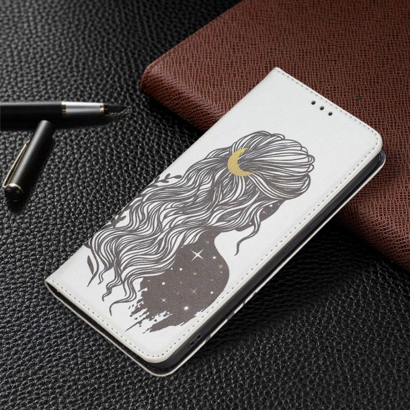 Flip Cover Xiaomi Redmi Note 11 Pro Plus 5G Jolie Chevelure