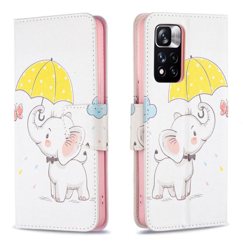 Housse Xiaomi Redmi Note 11 Pro Plus 5G Bébé Éléphant