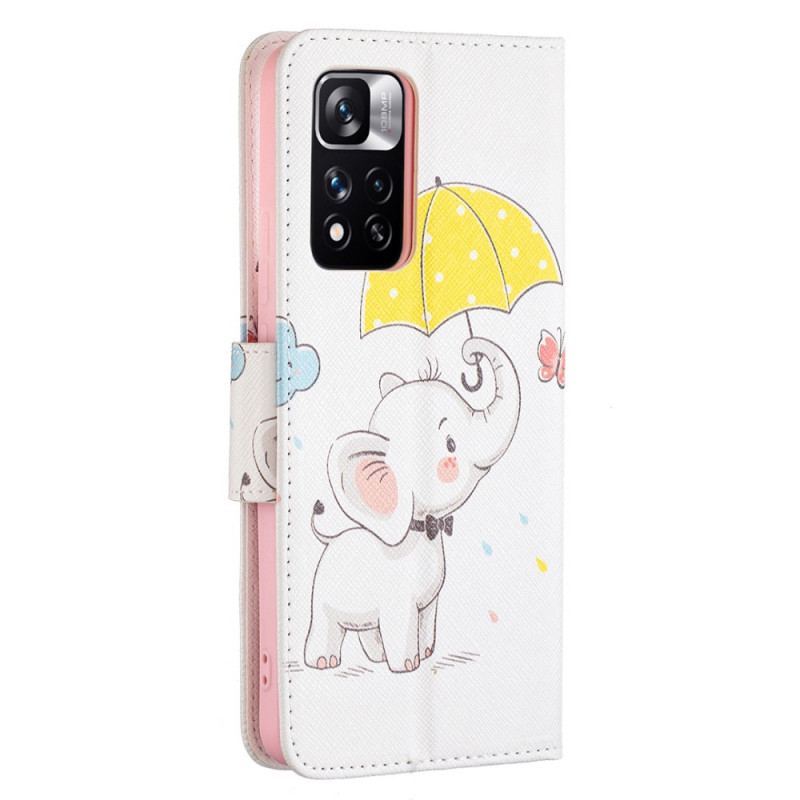 Housse Xiaomi Redmi Note 11 Pro Plus 5G Bébé Éléphant