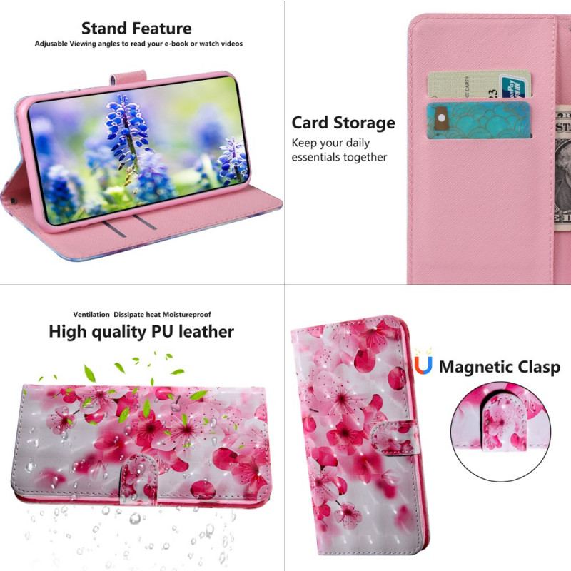 Housse Xiaomi Redmi Note 11 Pro Plus 5G Fleurs Roses