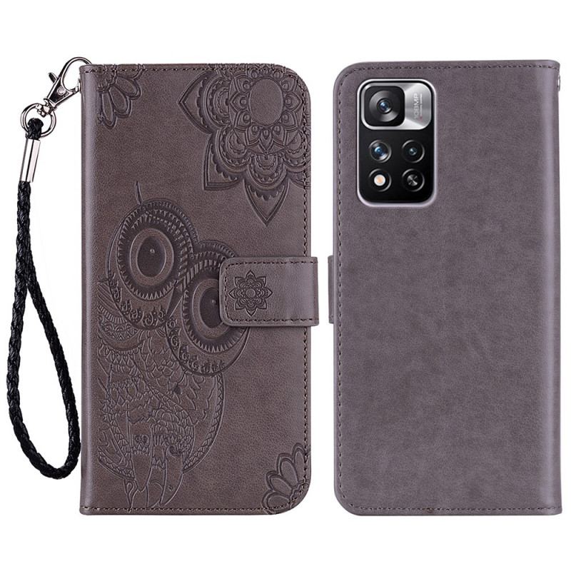 Housse Xiaomi Redmi Note 11 Pro Plus 5G Hibou Mandala