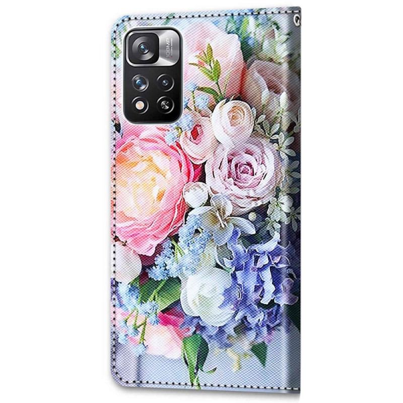 Housse Xiaomi Redmi Note 11 Pro Plus 5G Merveille Florale