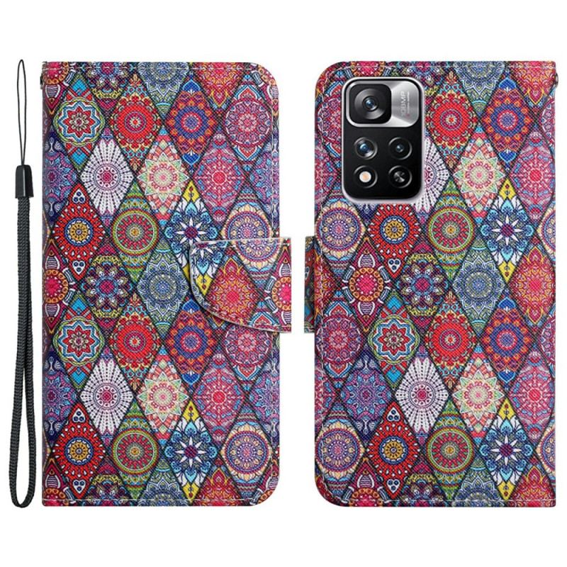 Housse Xiaomi Redmi Note 11 Pro Plus 5G Motif Tapisserie