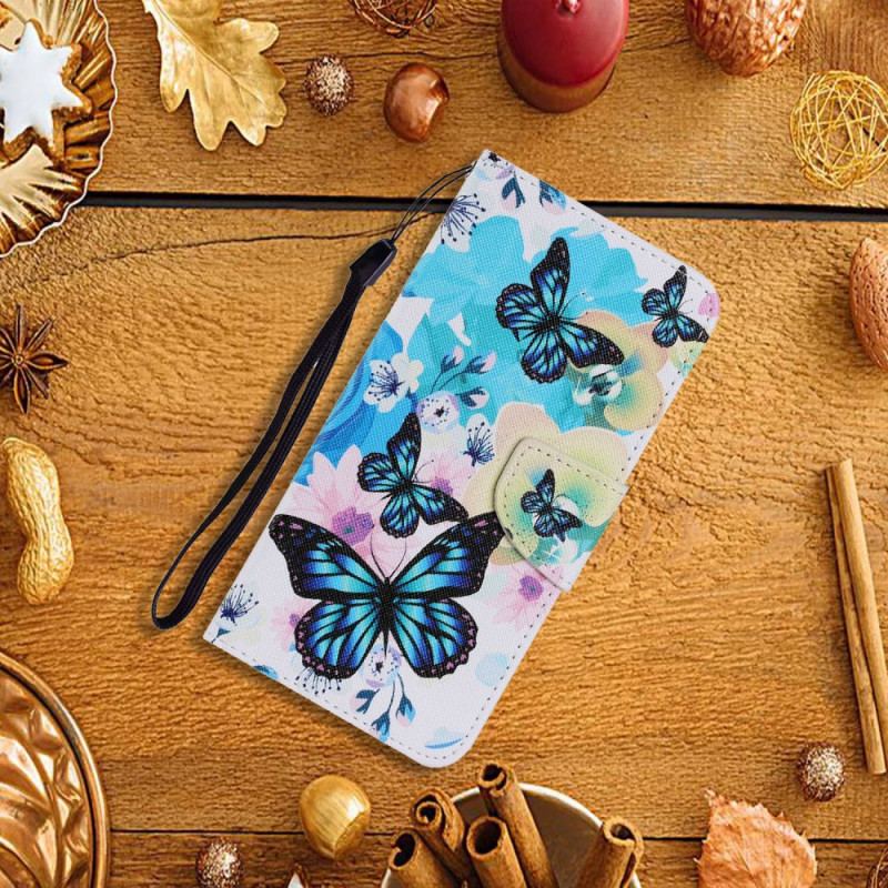 Housse Xiaomi Redmi Note 11 Pro Plus 5G Papillons et Fleurs d'Été