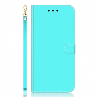 Housse Xiaomi Redmi Note 11 Pro Plus 5G Simili Cuir Couverture Miroir