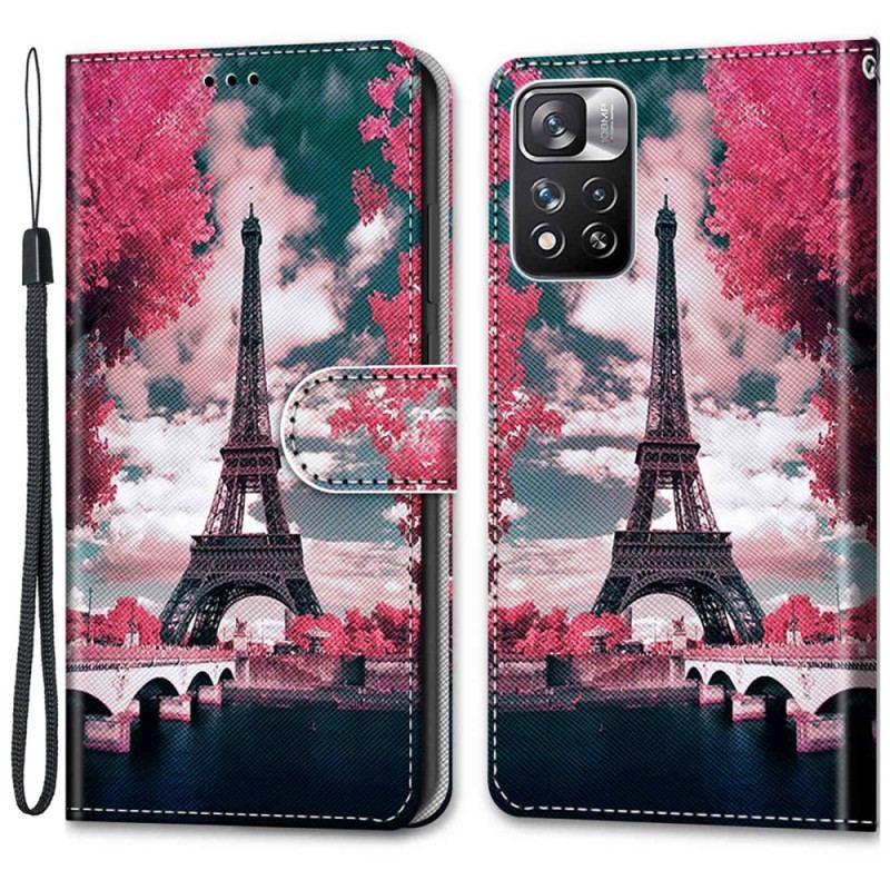 Housse Xiaomi Redmi Note 11 Pro Plus 5G Tour Eiffel