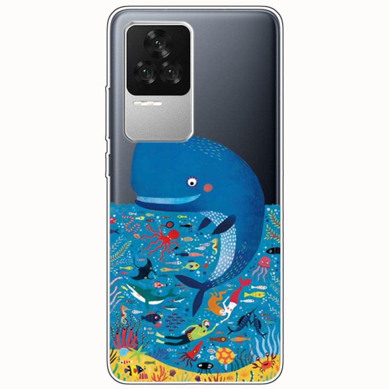 Coque Poco F4 5G Baleine