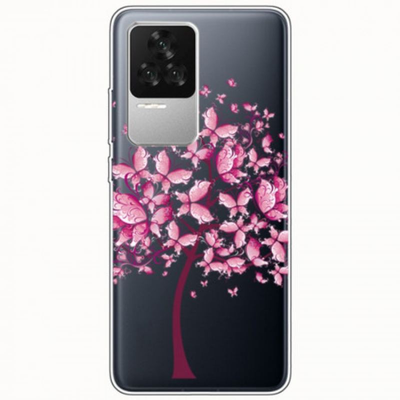 Coque Poco F4 Arbre Rose