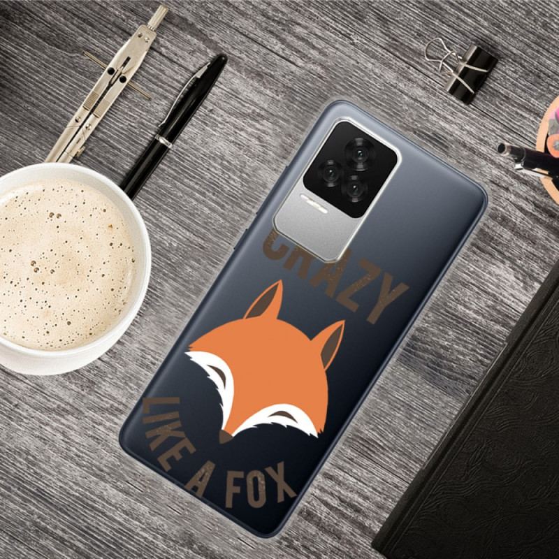 Coque Poco F4 Crazy Like a Fox